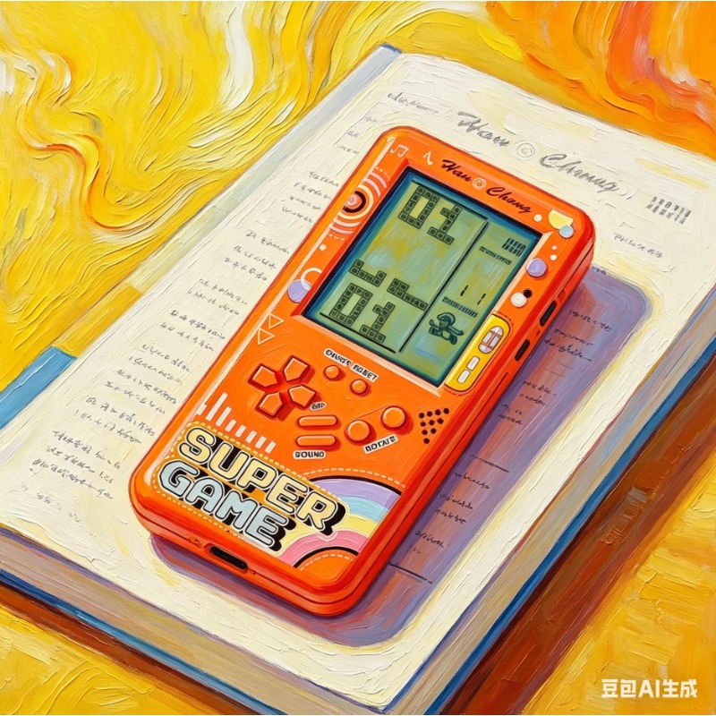 Gaming Console Kids - Classic Handheld Brick Game Player Children