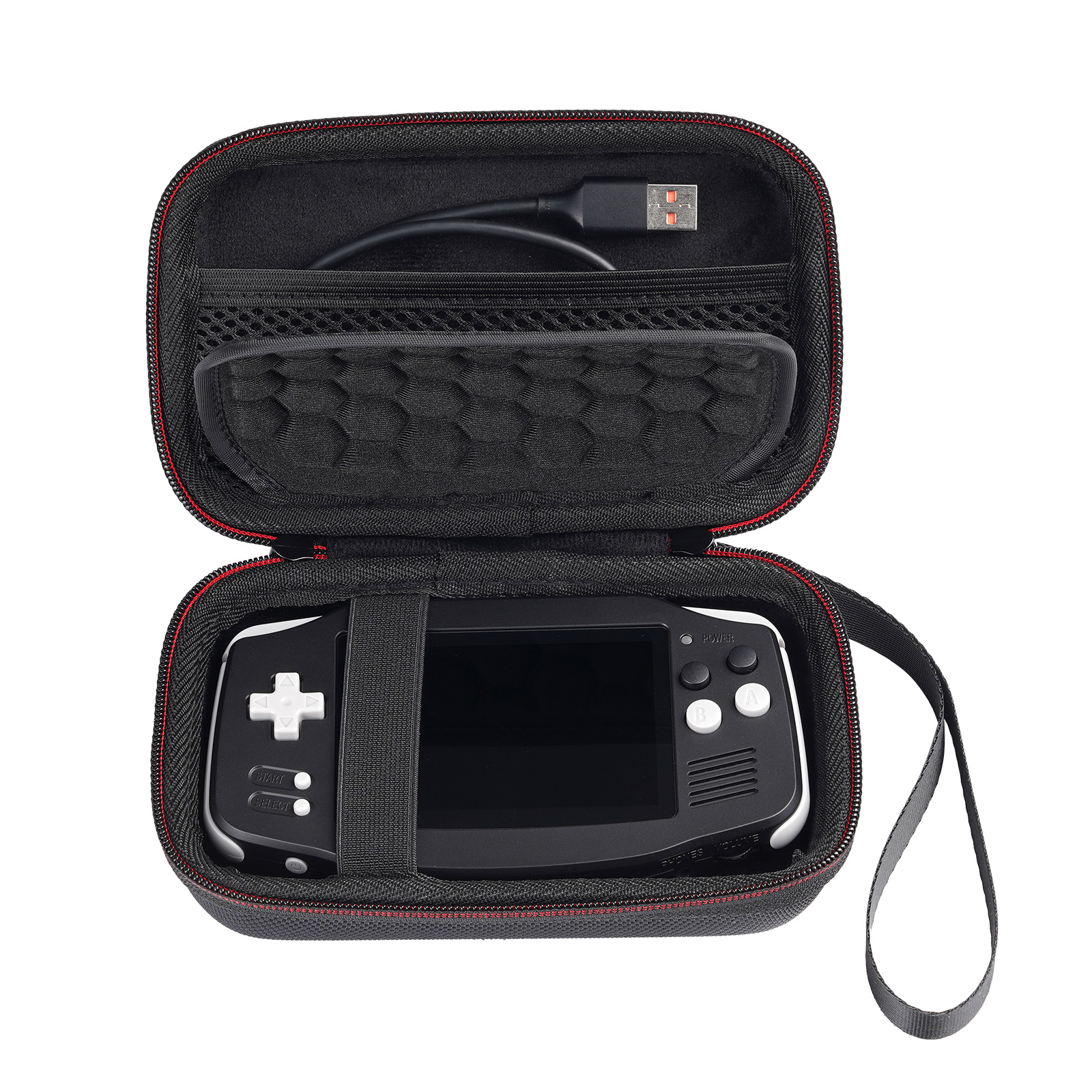 Gaming Console Organizer - Protective Storage Bag Electronics Gadget Cable