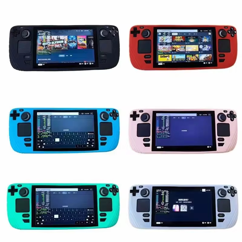 Console Gaming Steam - Silicone Protective Case for Steam Deck