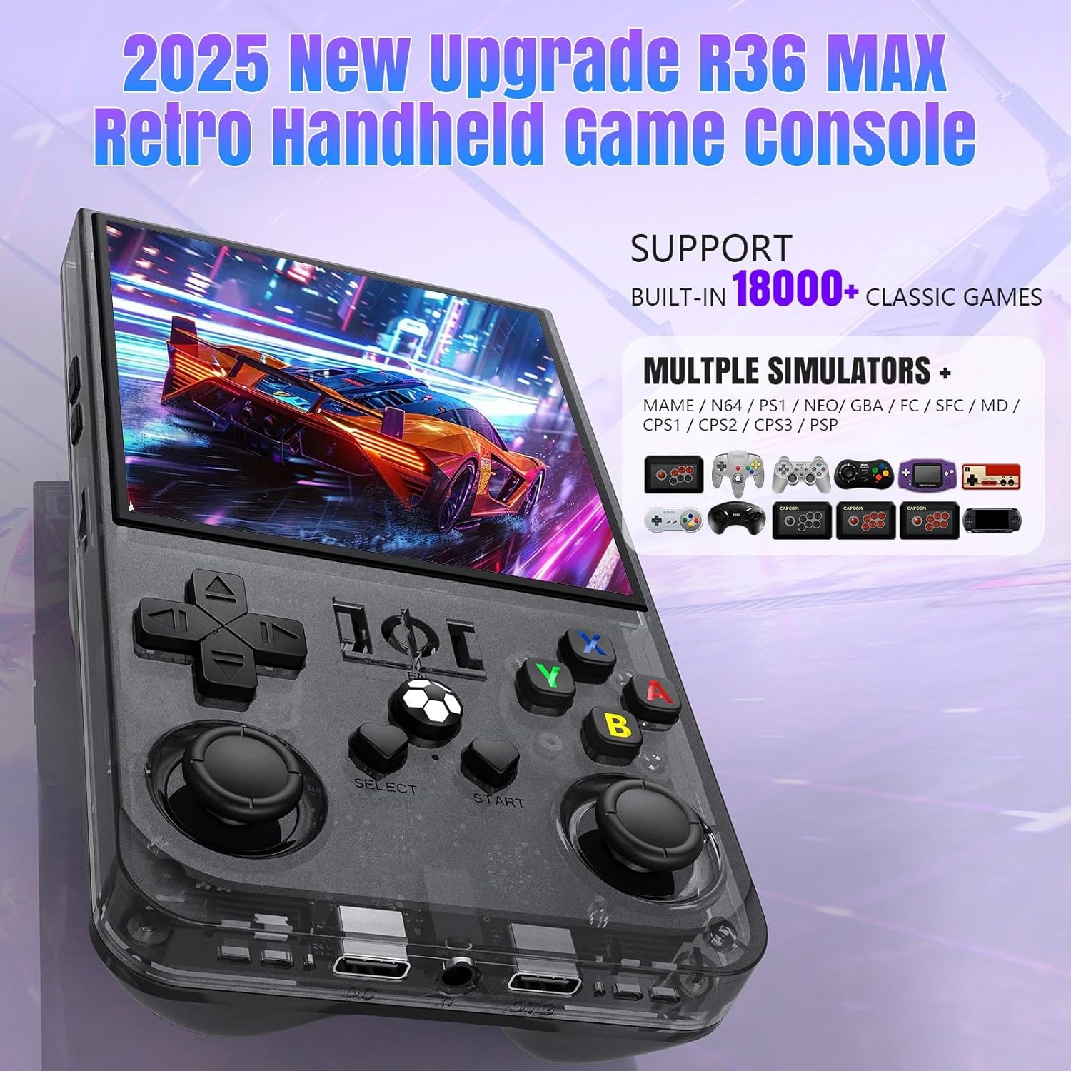 FLLBW R36 Max R36PRO Retro Gam – обзор и цена Gaming Console R36 Max