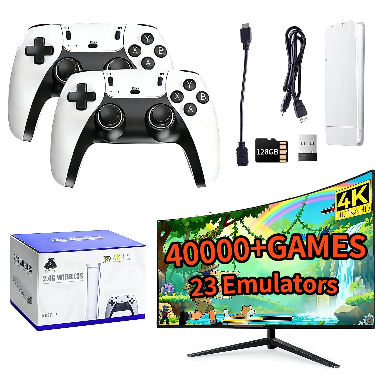2026 Retro Gaming Console, 4K  – обзор и цена Gaming Console In 2026