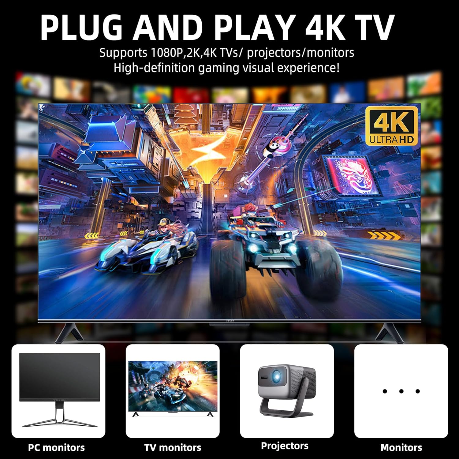 2026 Retro Gaming Console, 4K  – обзор и цена Gaming Console In 2026