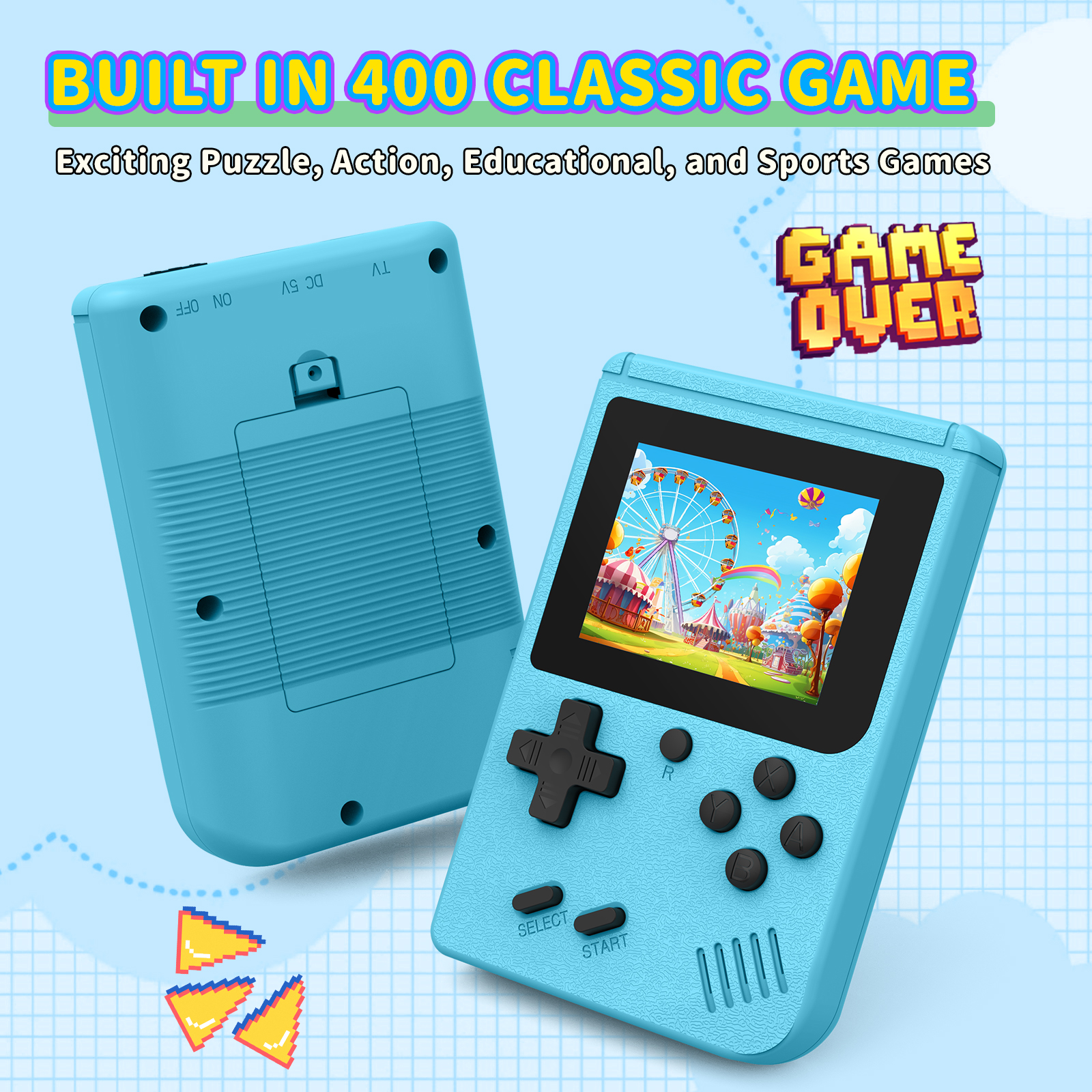 Retro Portable Mini Handheld V – обзор и цена Gaming Console Kids