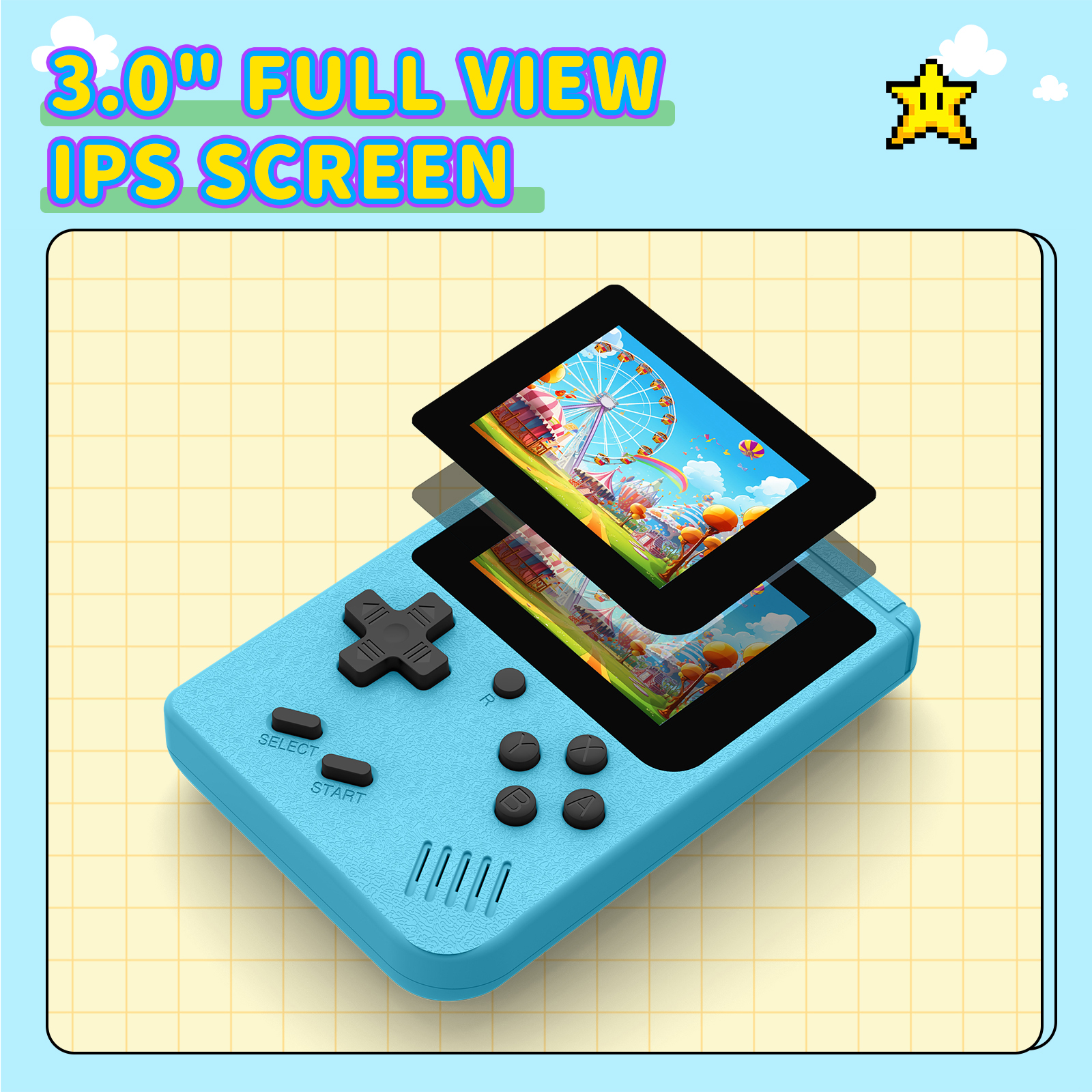 Retro Portable Mini Handheld V – обзор и цена Gaming Console Kids