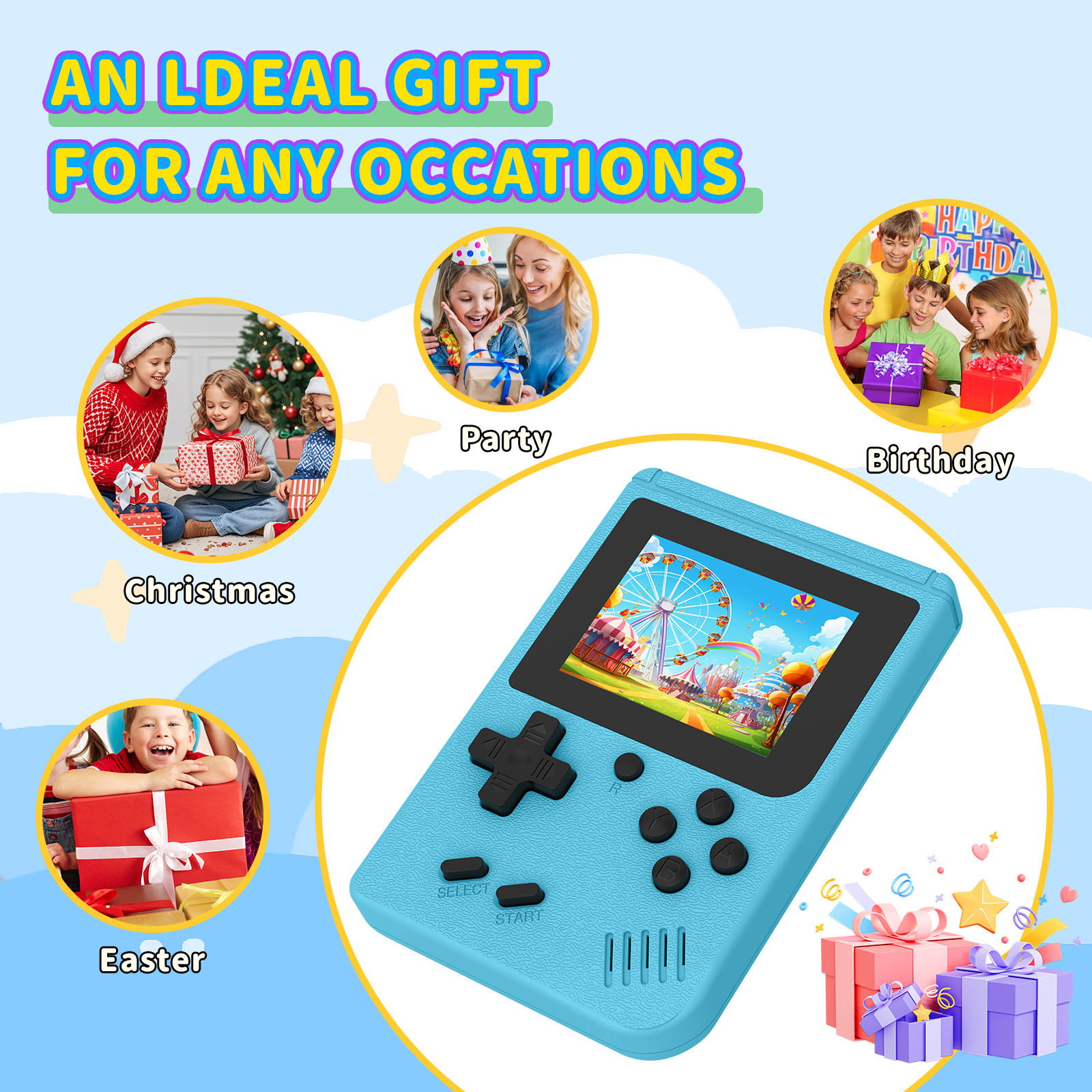 Retro Portable Mini Handheld V – обзор и цена Gaming Console Kids