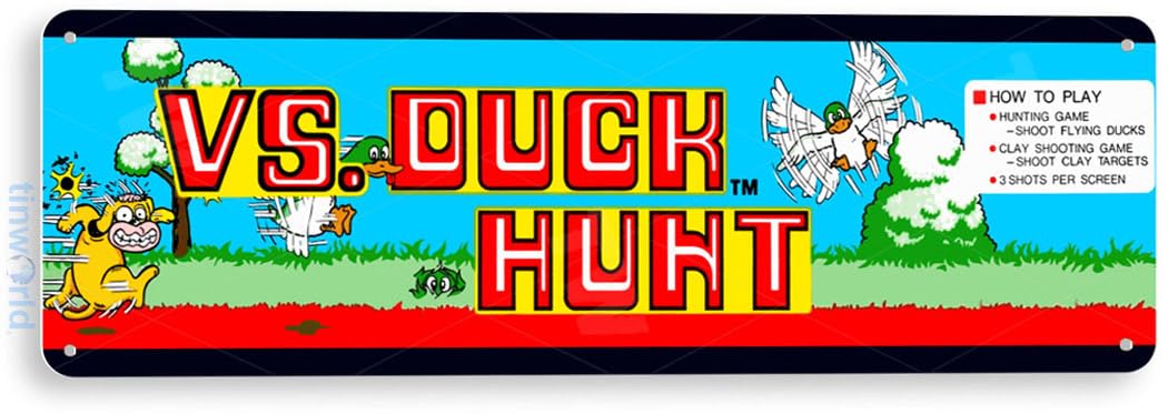 TIN SIGN Duck Hunt Arcade Marq – обзор и цена Gaming Console Shop