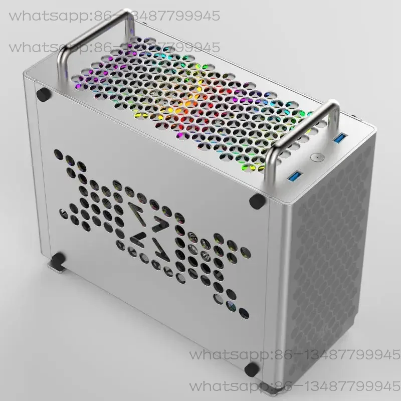 B2 all aluminum ITX case, port – обзор и цена Gaming Console All
