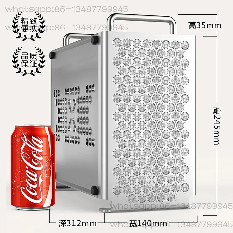 B2 all aluminum ITX case, port – обзор и цена Gaming Console All