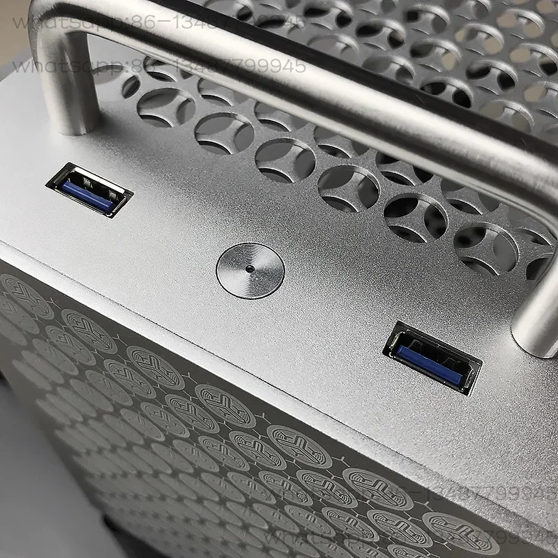 B2 all aluminum ITX case, port – обзор и цена Gaming Console All