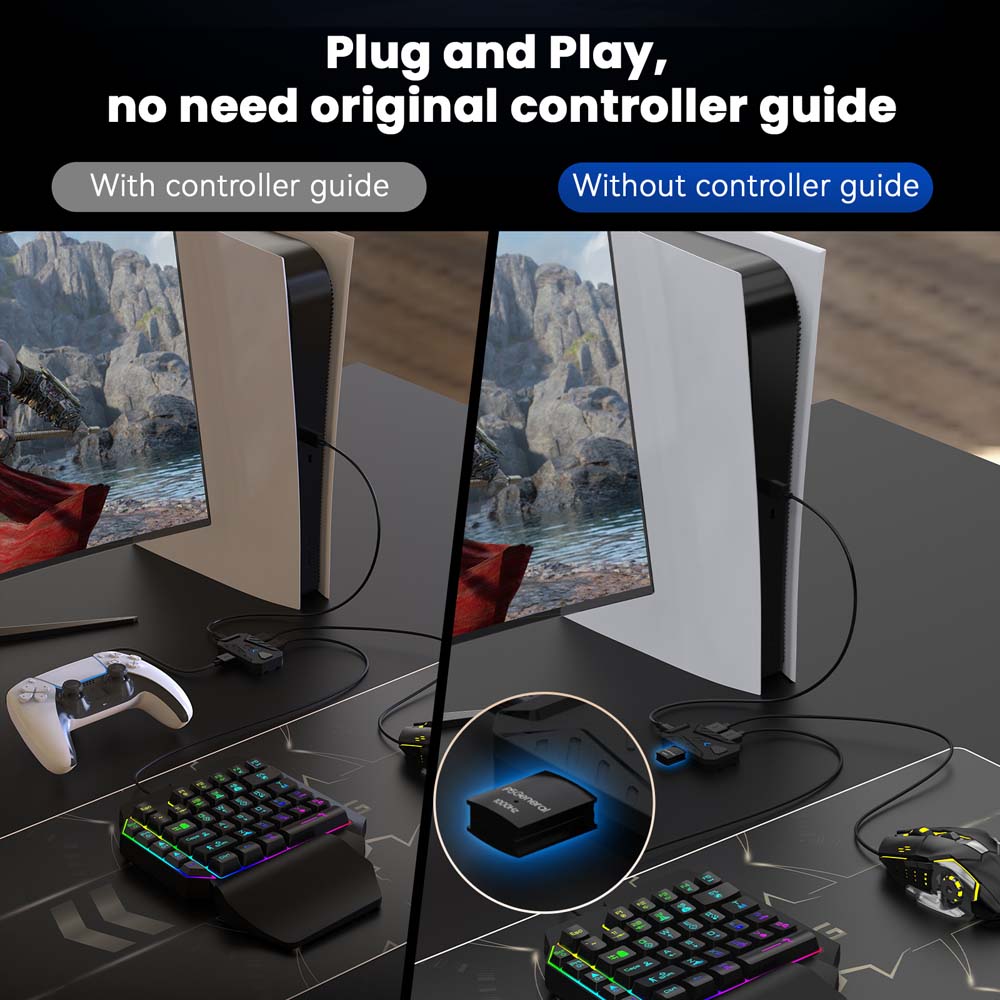 for PS5 Gaming Keyboard Mouse  – обзор и цена Gaming Console Controller