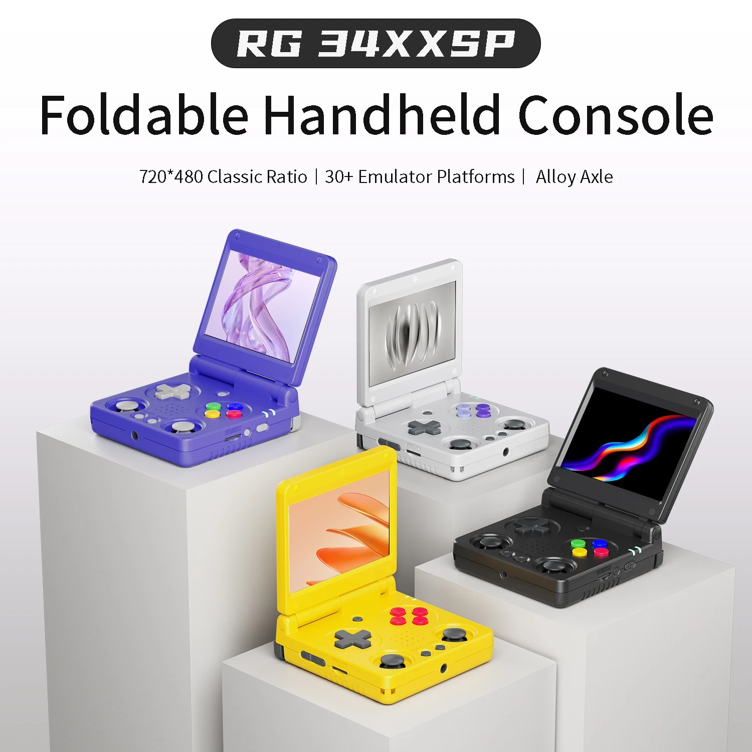 Anbernic RG34XXSP Retro Handhe – обзор и цена Gaming Console 5 Year Old