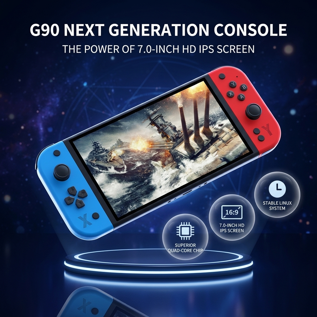New G90 Retro Gaming Handheld  – обзор и цена Gaming Console 5 Year Old