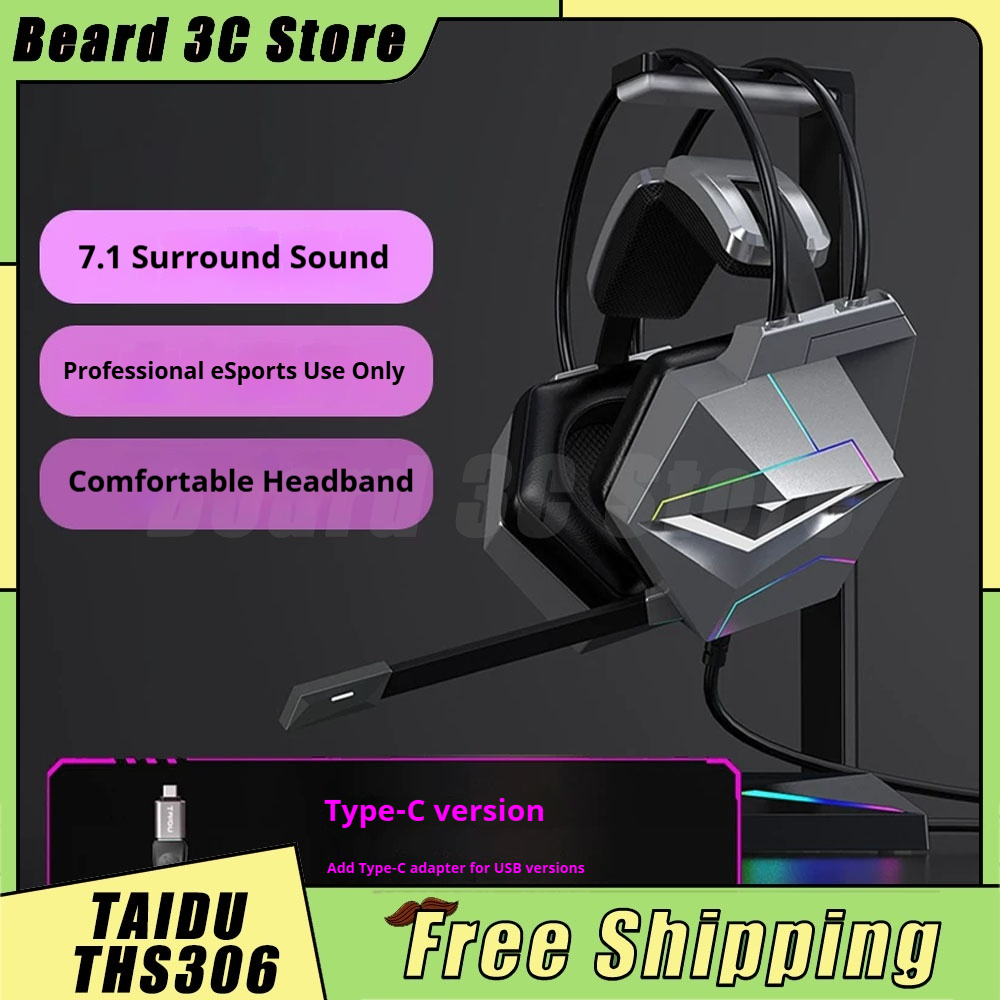 Taidu Ths306 Wired Gaming Head – обзор и цена Gaming Console Connect With Phone
