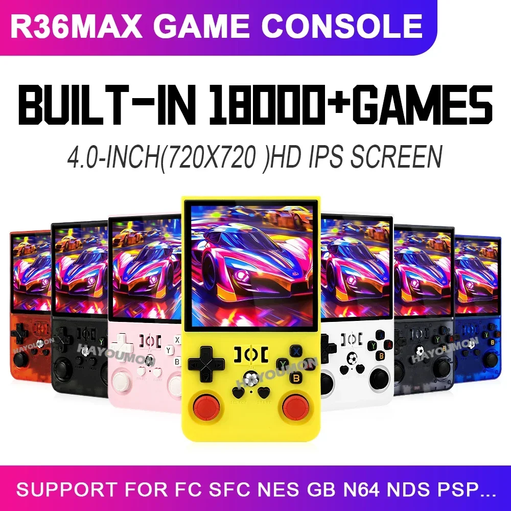 R36 Max Portable Pocket Handhe – обзор и цена Gaming Console R36 Max