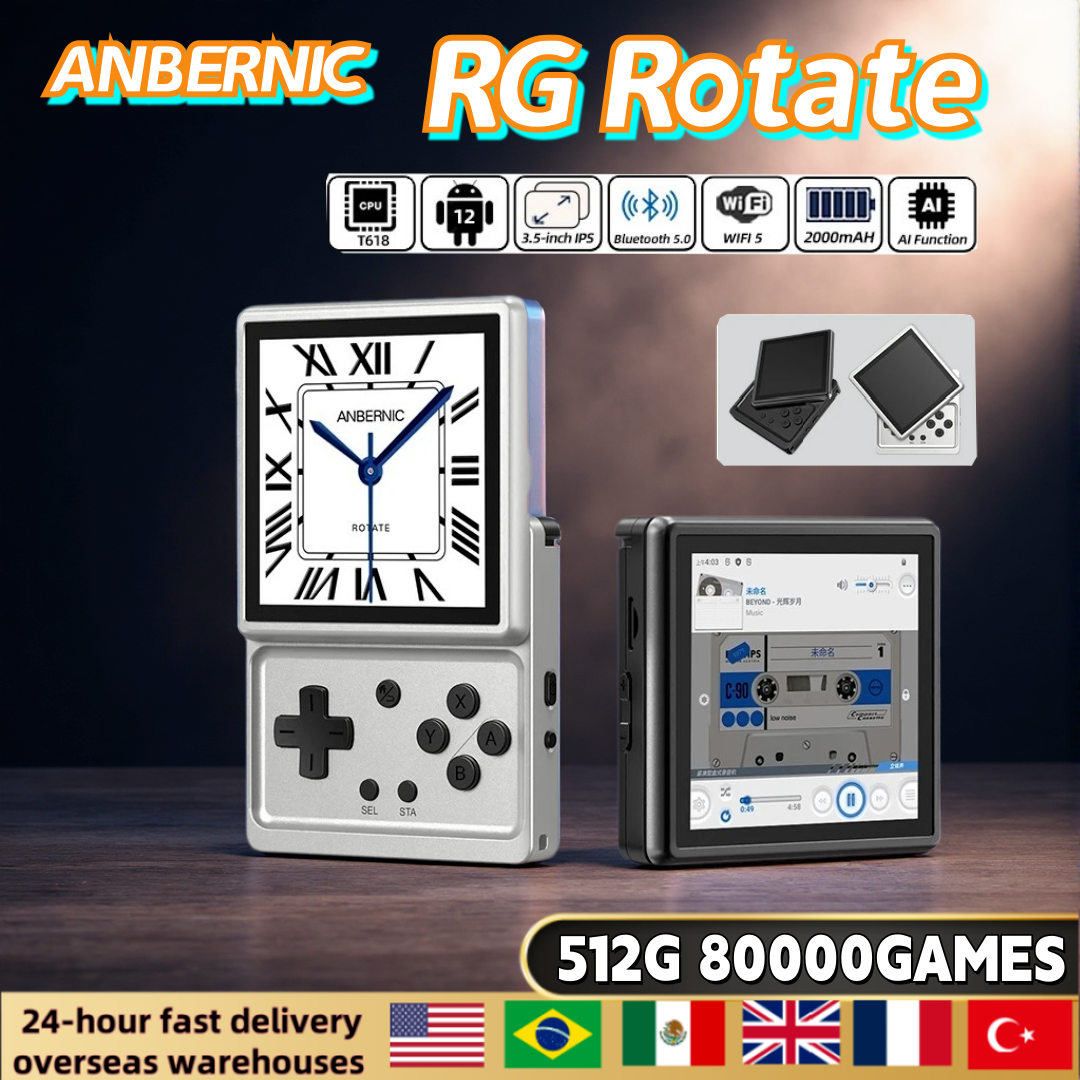 ANBERNIC RG Rotate Handheld Ga – обзор и цена Gaming Console 5 Year Old