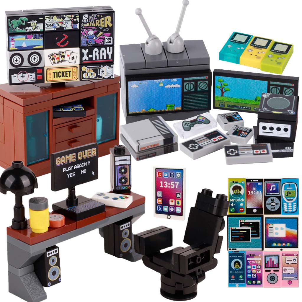 MOC Game Console Computer Mode – обзор и цена Gaming Console Kids
