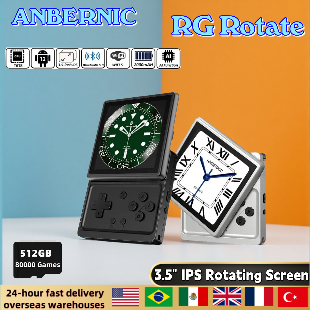 ANBERNIC RG Rotate Android Han – обзор и цена Gaming Console 5 Year Old